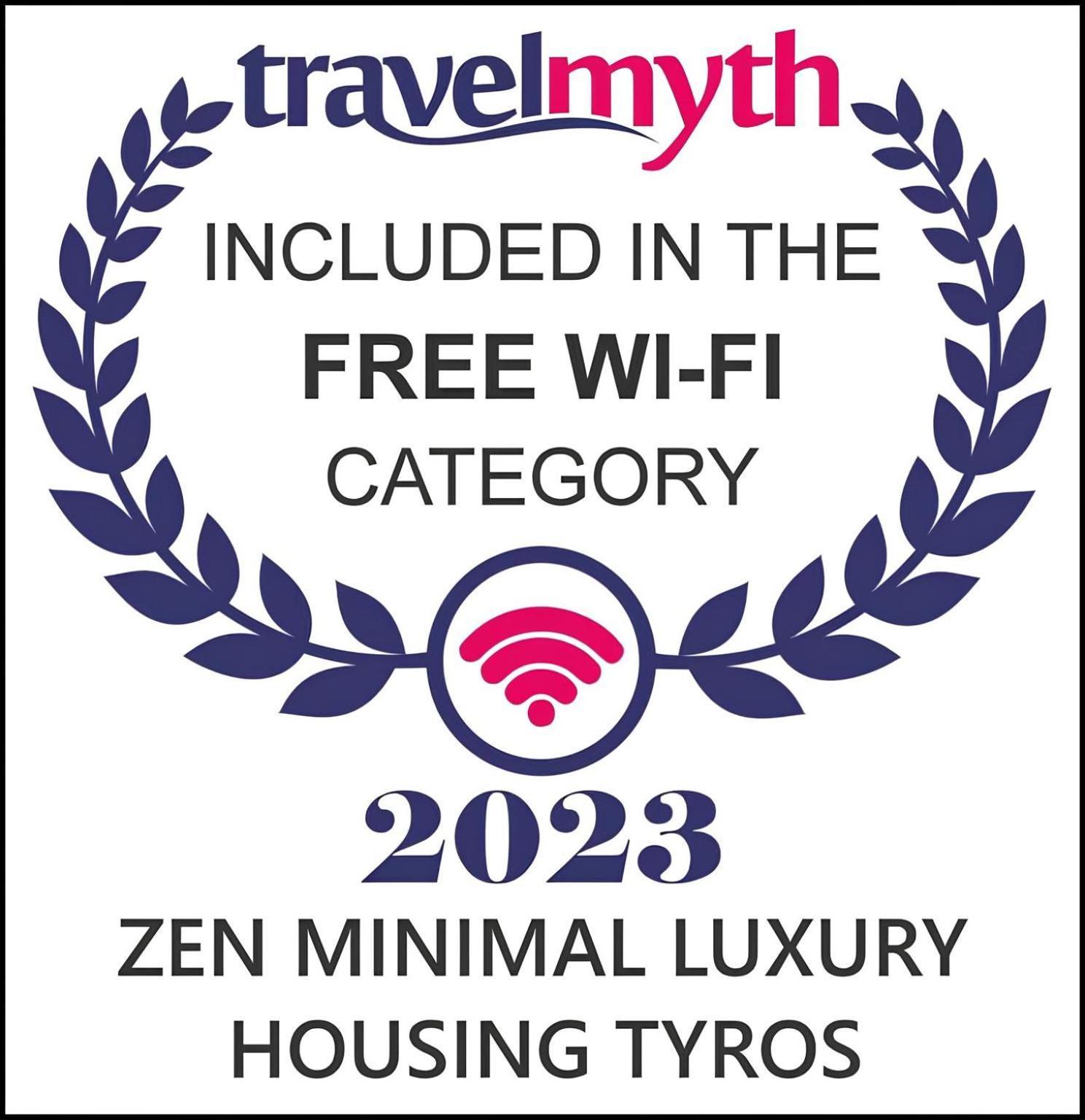 Zen Minimal Luxury Housing Tyros Villa Exterior photo